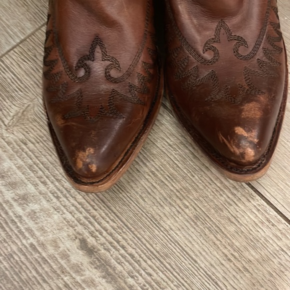 Corral size 8 genuine leather boots worn twice - Picture 3 of 6